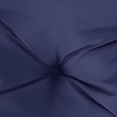 vidaXL Sodo suoliuko pagalvėlė, tamsiai mėlyna, 150x50x7cm, audinys