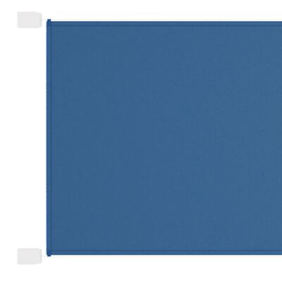 vidaXL Vertikali markizė, mėlynos spalvos, 60x420cm, oksfordo audinys