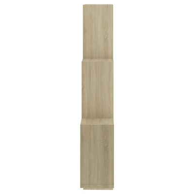 vidaXL Sieninė lentyna, sonoma ąžuolo, 78x15x93cm, apdirbta mediena