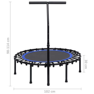 vidaXL Batutas su rankena, 102cm