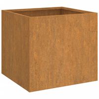 vidaXL Lovelis, 32x30x29cm, Corten plienas