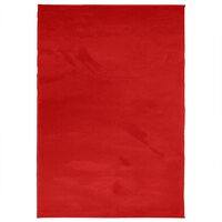 vidaXL Kilimas OVIEDO, raudonos spalvos, 160x230cm, trumpi šereliai