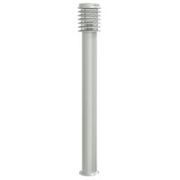 vidaXL Lauko šviestuvas, sidabrinis, 110cm, nerūdijantis plienas