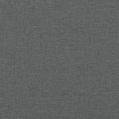 vidaXL Suoliukas su pagalvėlėmis, pilkas, 113x64,5x75,5cm, audinys