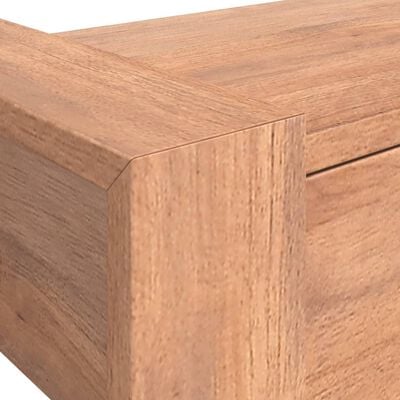 vidaXL Konsolinis staliukas, 90x35x75cm, tikmedžio medienos masyvas
