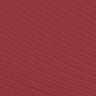 vidaXL Palečių pagalvėlės, 7vnt., raudonojo vyno spalvos, audinys