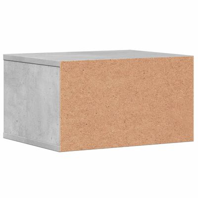vidaXL Spausdintuvo stovas, betono, 40x32x22,5cm, apdirbta mediena