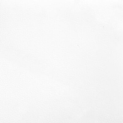 vidaXL Lovos rėmas, baltos, 90x190 cm, dirbtinė oda