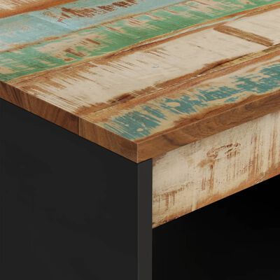 vidaXL Kavos staliukas, 90x50x40cm, perdirbtos medienos masyvas