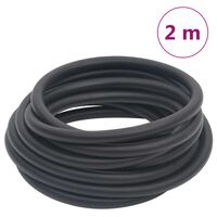 vidaXL Hibridinė oro žarna, juodos spalvos, 0,6", 2m, guma ir PVC