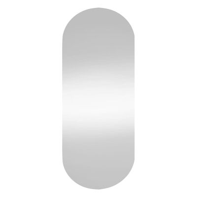 vidaXL Sieninis veidrodis, 35x80cm, stiklas, ovalo formos