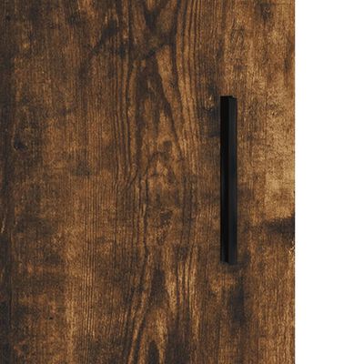 vidaXL Komoda, dūminio ąžuolo spalvos, 69,5x34x180cm, apdirbta mediena