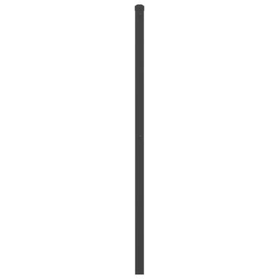 vidaXL Metalinis galvūgalis, juodos spalvos, 150cm