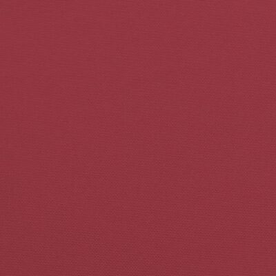 vidaXL Saulės gulto čiužinukas, raudonojo vyno, 200x70x3cm, audinys