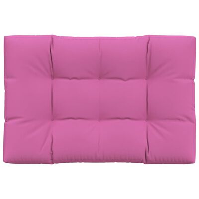 vidaXL Paletės pagalvėlė, rožinės spalvos, 120x80x12cm, audinys