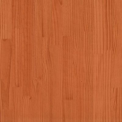 vidaXL Lova, vaško rudos spalvos, 80x200cm, pušies medienos masyvas