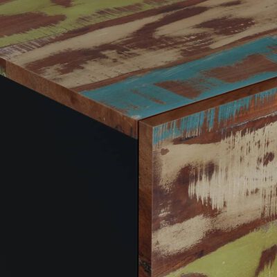 vidaXL Kavos staliukas, 80x50x40cm, perdirbta ir apdirbta mediena