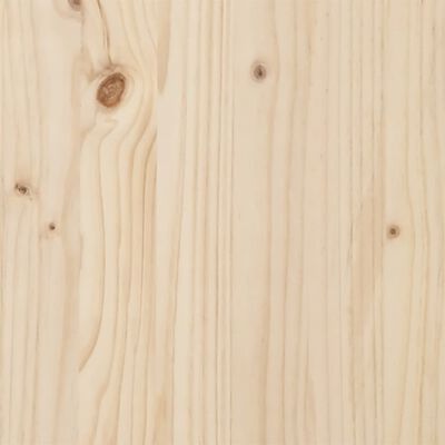 vidaXL Galvūgalis, 135cm, pušies medienos masyvas