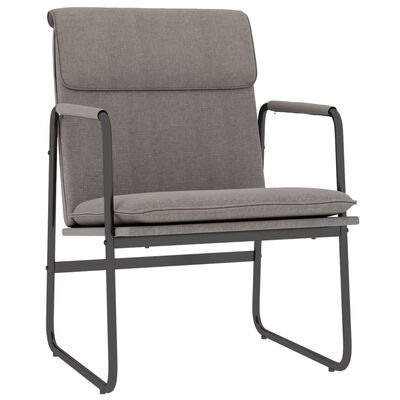 vidaXL Poilsio kėdė, taupe spalvos, 55x64x80cm, audinys
