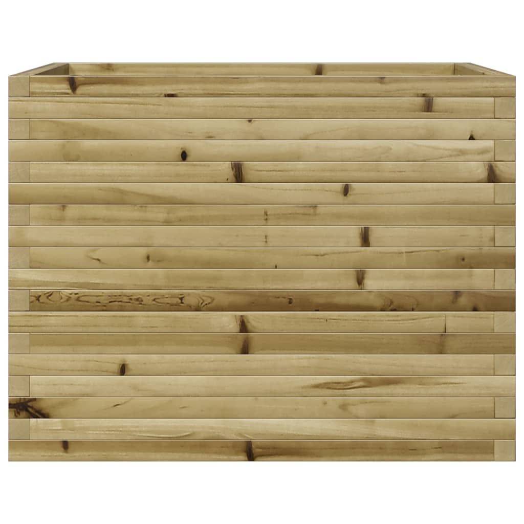 vidaXL Sodo lovelis, 90x60x68,5cm, impregnuota pušies mediena
