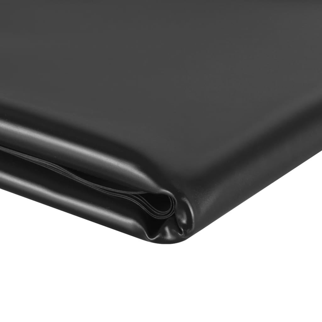 vidaXL Tvenkinio įdėklas, juodos spalvos, 6x3m, PVC, 1mm