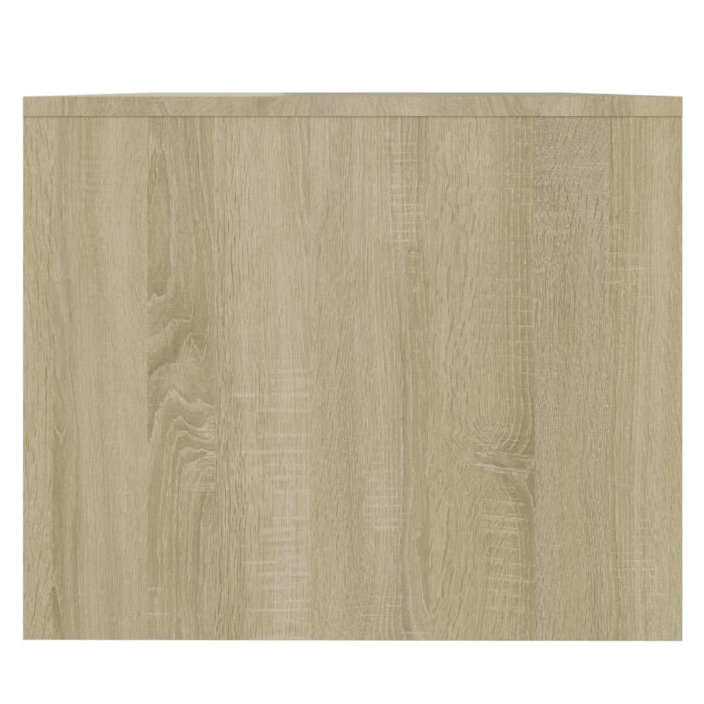 vidaXL Kavos staliukas, sonoma ąžuolo, 90x50x41,5cm, apdirbta mediena