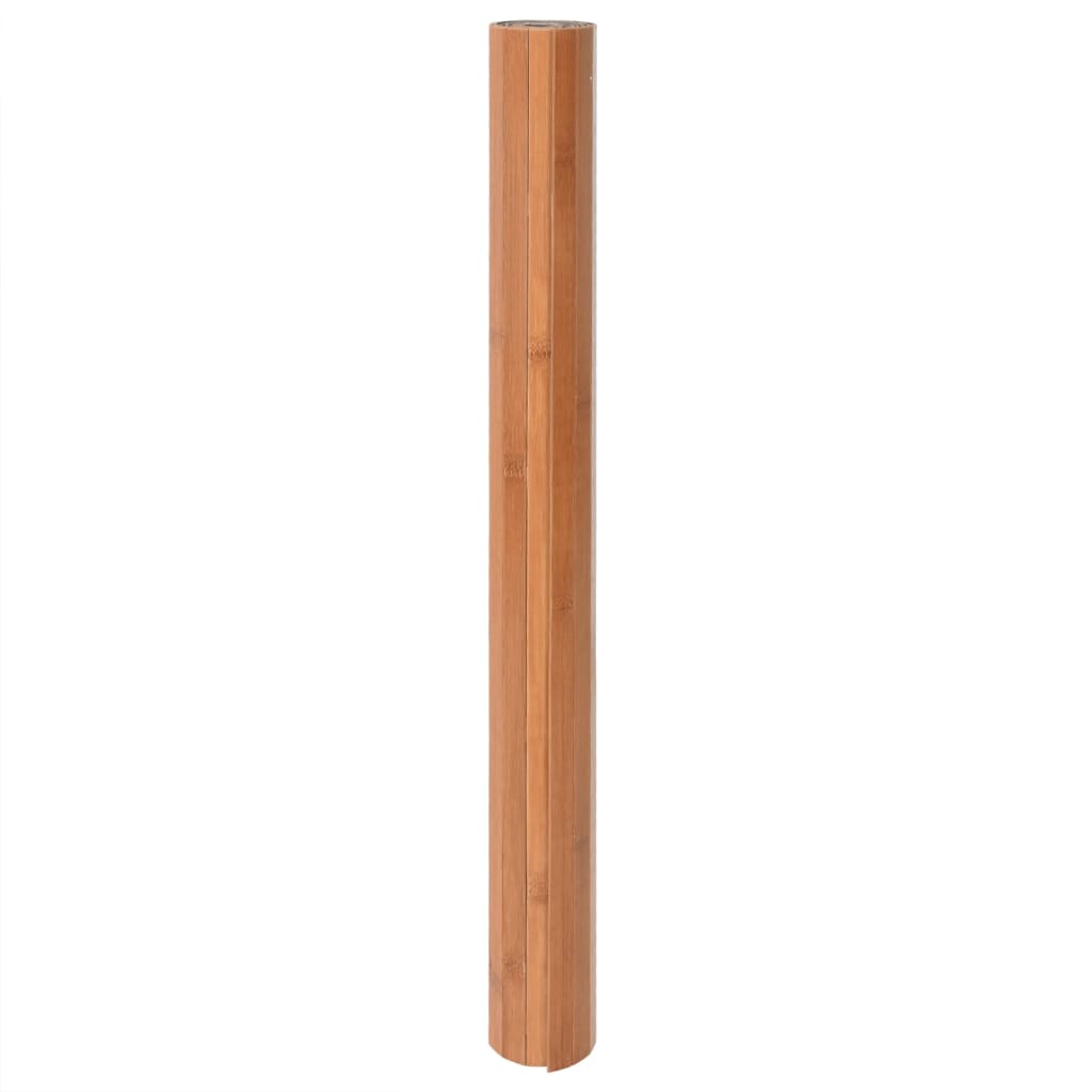 vidaXL Kilimas, natūralios spalvos, 80x500cm, bambukas, stačiakampis