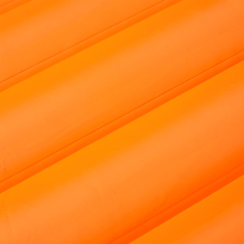 vidaXL Savaime prisipučiantis čiužinys, oranžinis, vienvietis