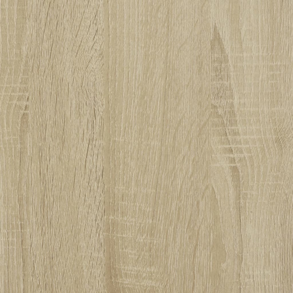 vidaXL Batų suoliukas, sonoma ąžuolo, 60x30x45cm, apdirbta mediena