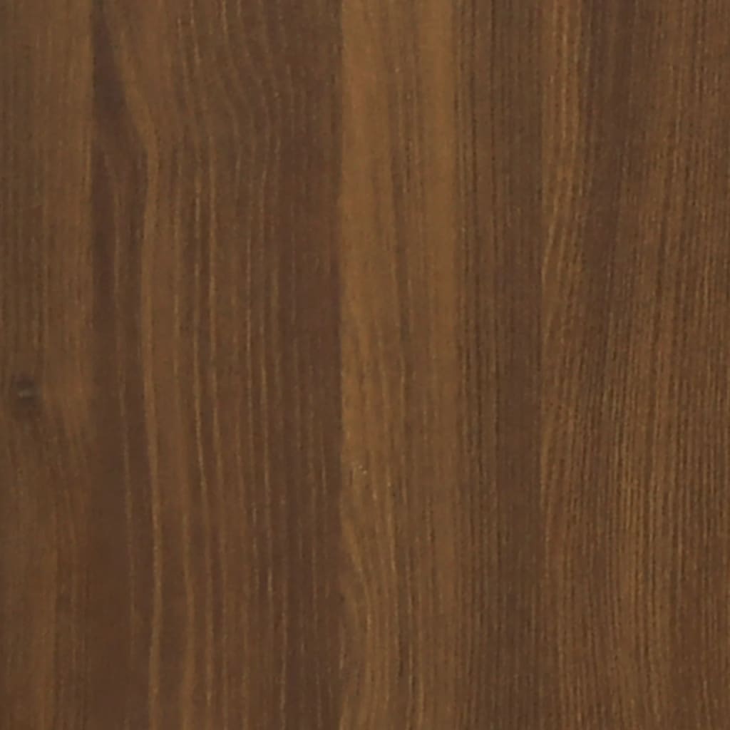 vidaXL TV spintelių komplektas, 3 dalių, rudas ąžuolo, mediena