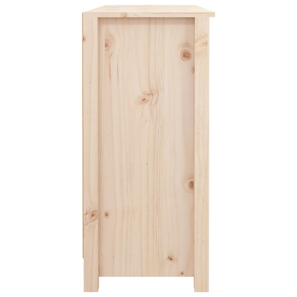 vidaXL Šoninė spintelė, 100x35x74,5cm, pušies medienos masyvas
