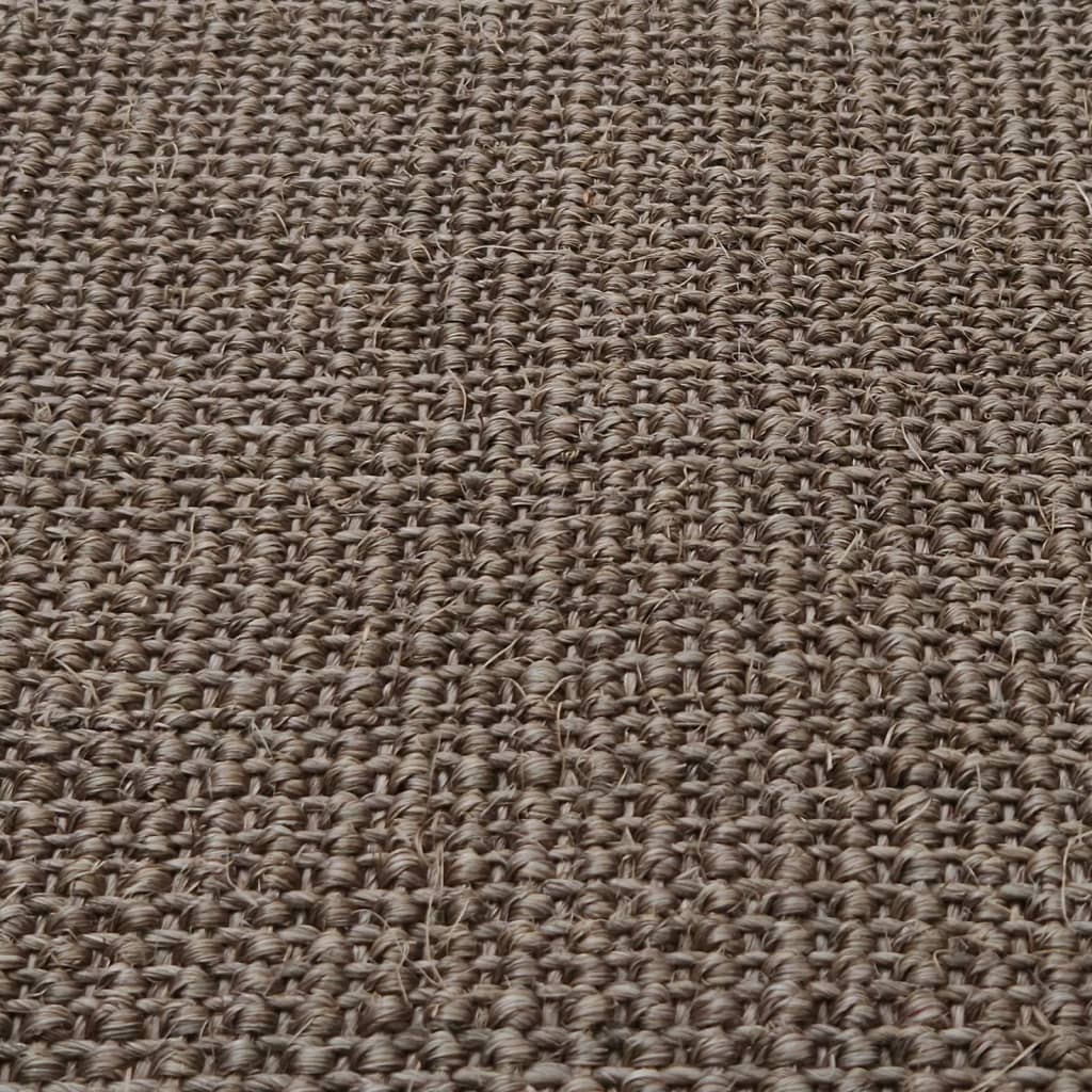 vidaXL Sizalio kilimėlis draskymo stulpui, rudos spalvos, 80x300cm