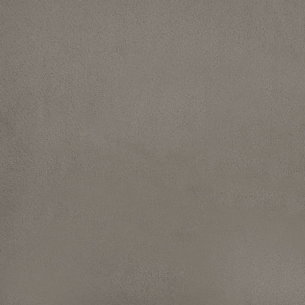 vidaXL Sienų plokštės, 12vnt., pilkos, 60x30cm, aksomas, 2,16m²
