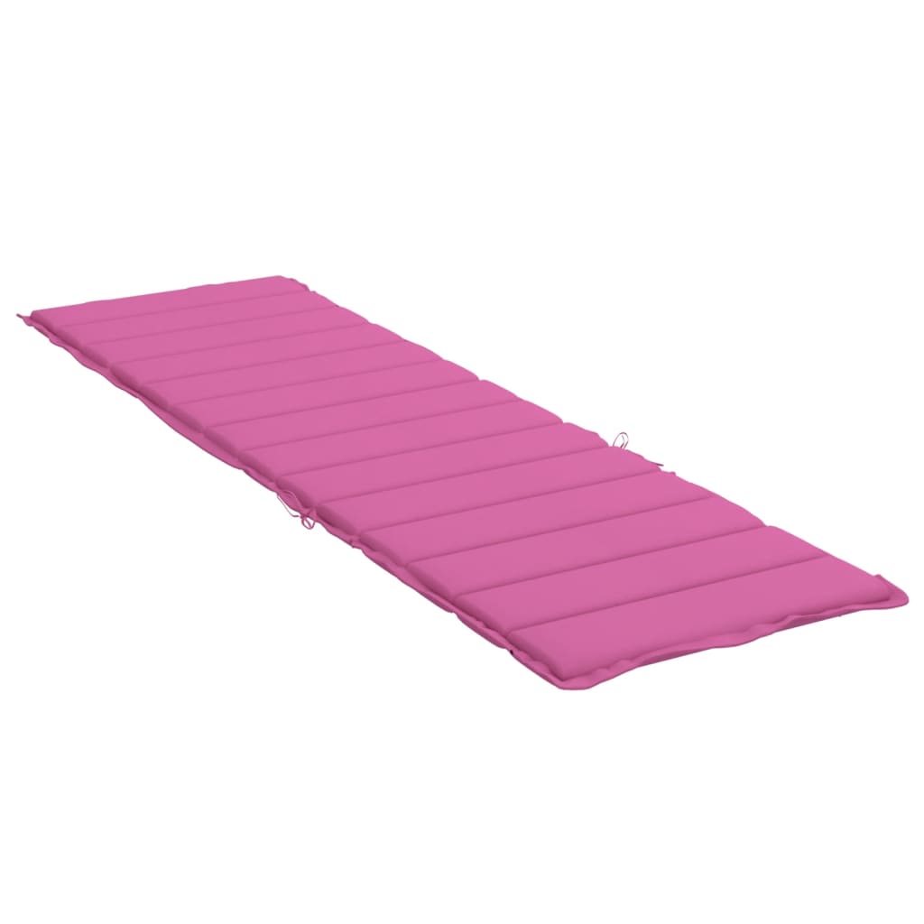 vidaXL Saulės gulto čiužinukas, rožinės spalvos, oksfordo audinys