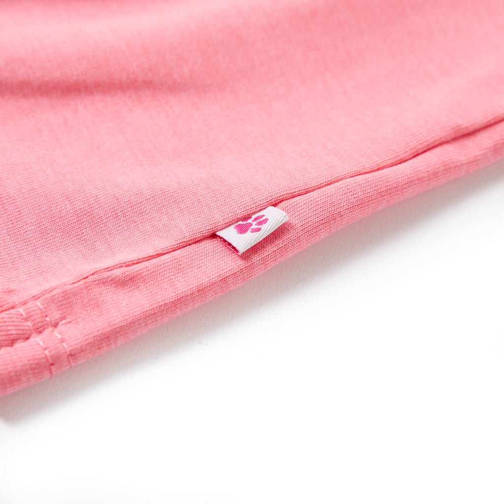Vaikiški marškinėliai, fluorescencinės rožinės spalvos, 92 dydžio