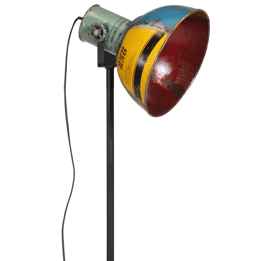 vidaXL Toršeras, įvairių spalvų, 75x75x90-150cm, 25W, E27