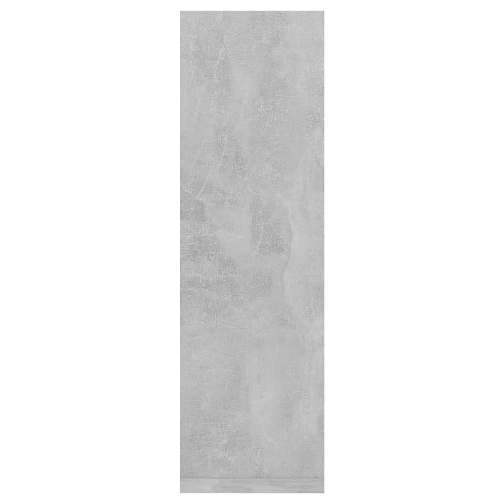 vidaXL Sieninės lentynos, 2vnt., betono, 50x15x50cm, apdirbta mediena