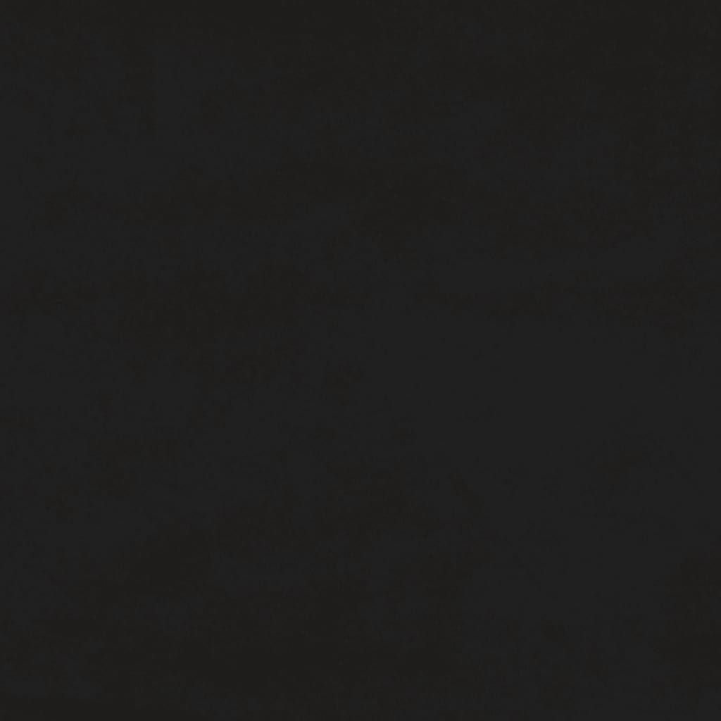 vidaXL Lovos rėmas su galvūgaliu, juodos spalvos, 120x190cm, aksomas