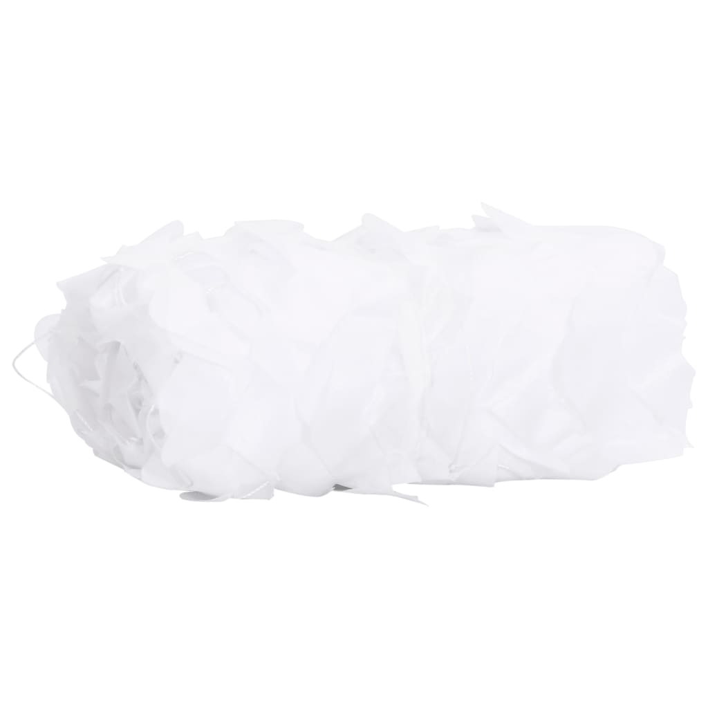 vidaXL Kamufliažinis tinklas su krepšiu, baltos spalvos, 292x213cm