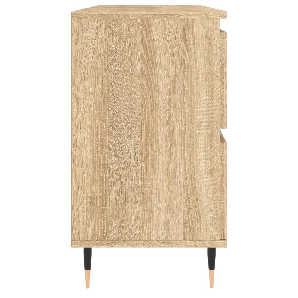 vidaXL Vonios kambario spintelė, sonoma ąžuolo, 80x33x60cm, mediena