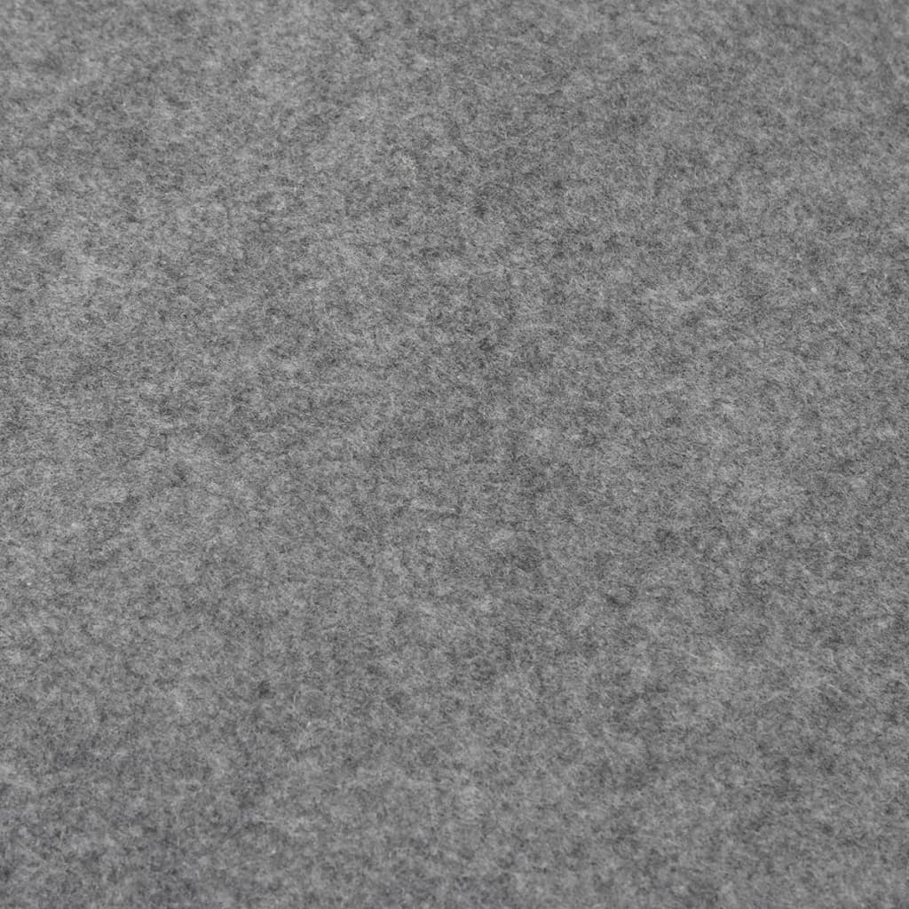 vidaXL Baseino paklotas, pilkas, 640x321cm, poliesterio geotekstilė