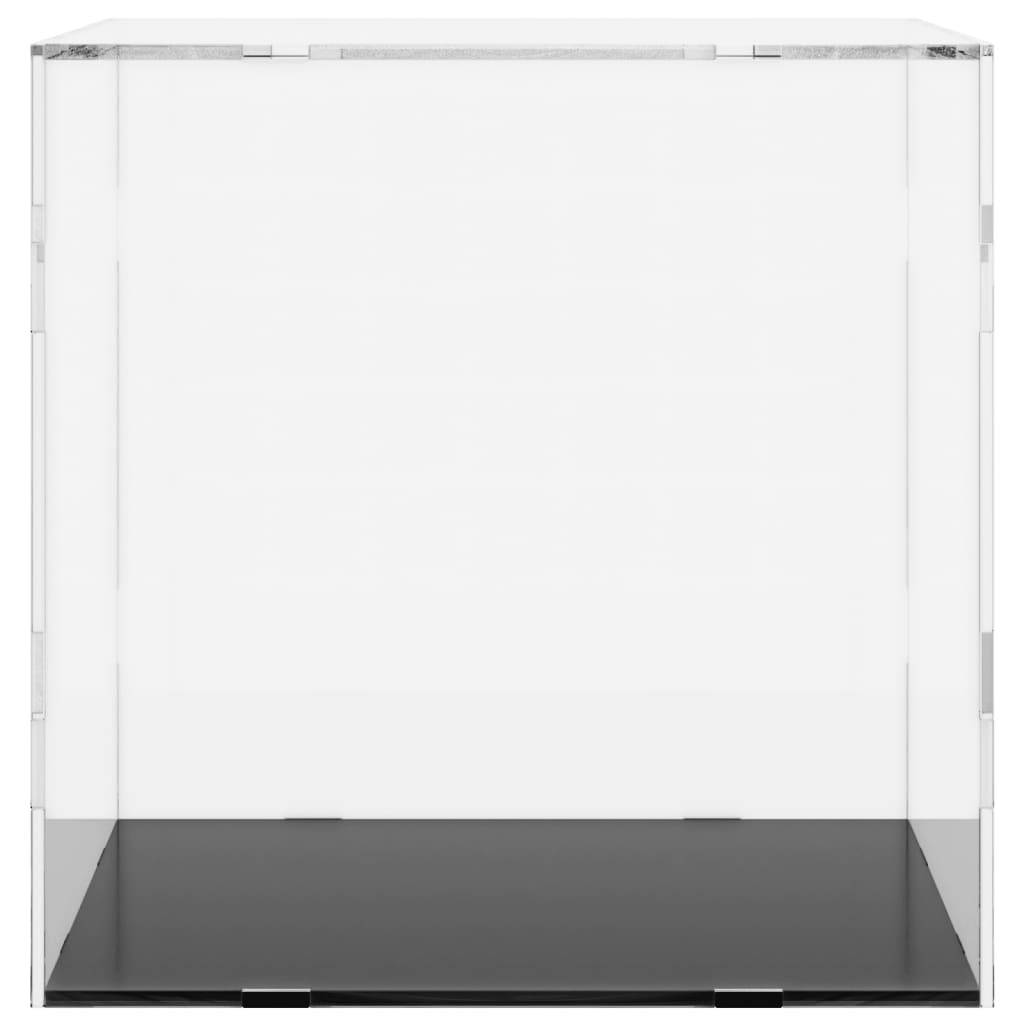 vidaXL Eksponavimo dėžė, skaidri, 30x30x30cm, akrilas