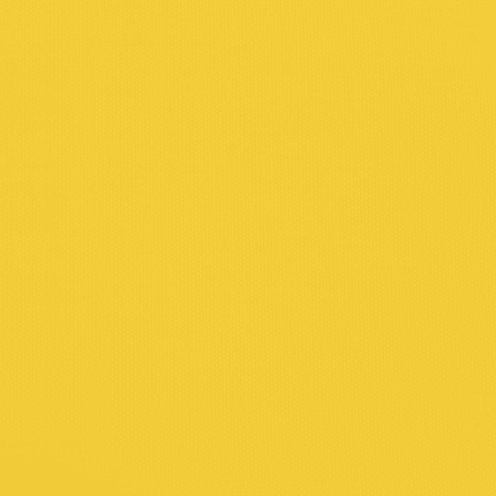 vidaXL Dviračio priekaba, geltona, oksfordo audinys ir geležis