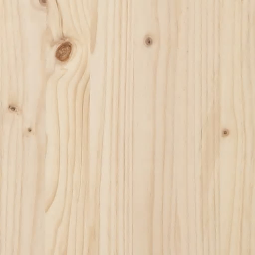 vidaXL Sodo taburetės, 2vnt., 40x36x45cm, pušies medienos masyvas