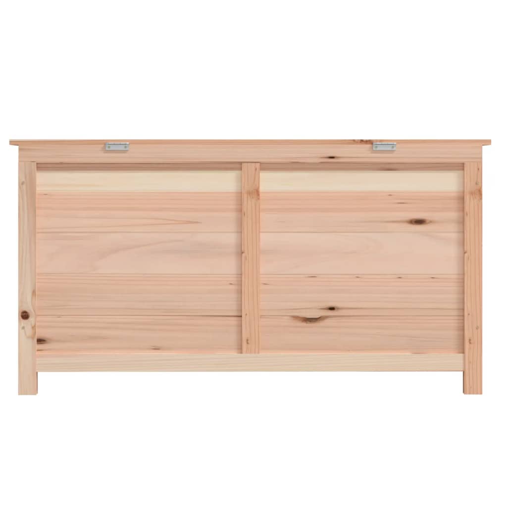 vidaXL Lauko dėžė pagalvėlėms, 100x50x56cm, eglės medienos masyvas