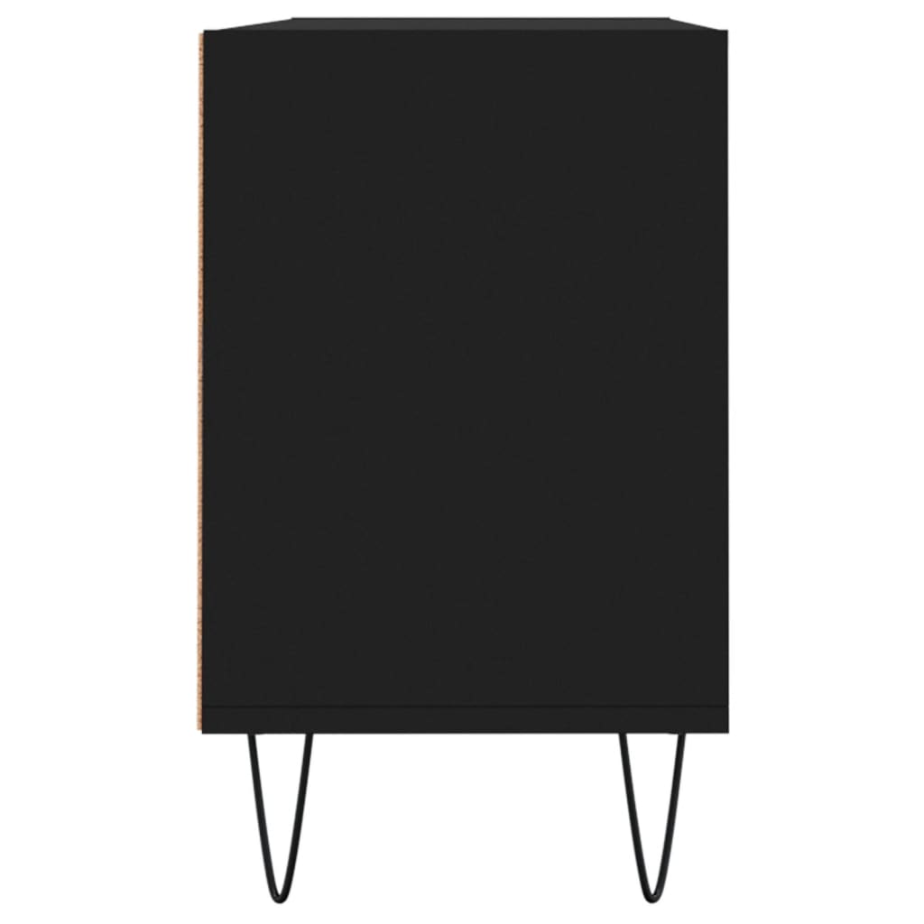 vidaXL Televizoriaus spintelė, juoda, 103,5x30x50cm, apdirbta mediena