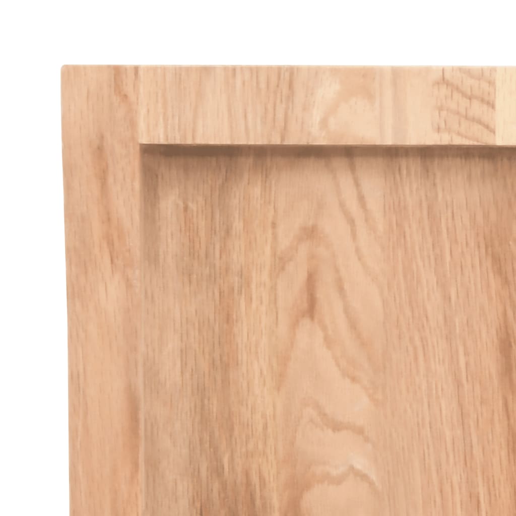 vidaXL Vonios stalviršis, šviesiai rudas, 60x40x(2-4) cm, mediena