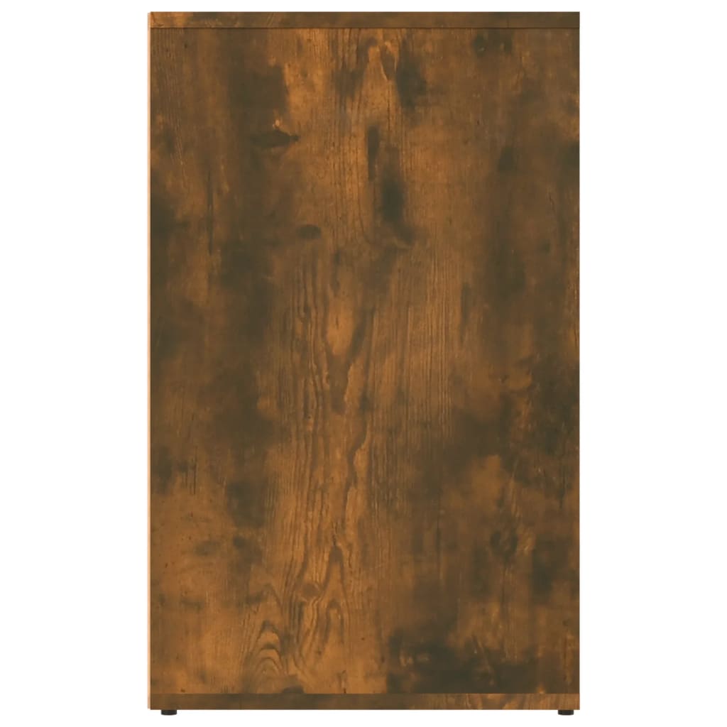 vidaXL Kosmetinė spintelė, dūminio ąžuolo, 80x40x65cm, mediena