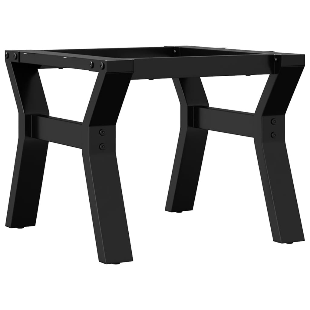 vidaXL Kavos staliuko kojos, 40x40x33cm, ketus, Y formos rėmas