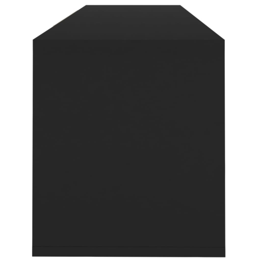 vidaXL Televizoriaus spintelė, juoda, 120x30x40,5cm, apdirbta mediena